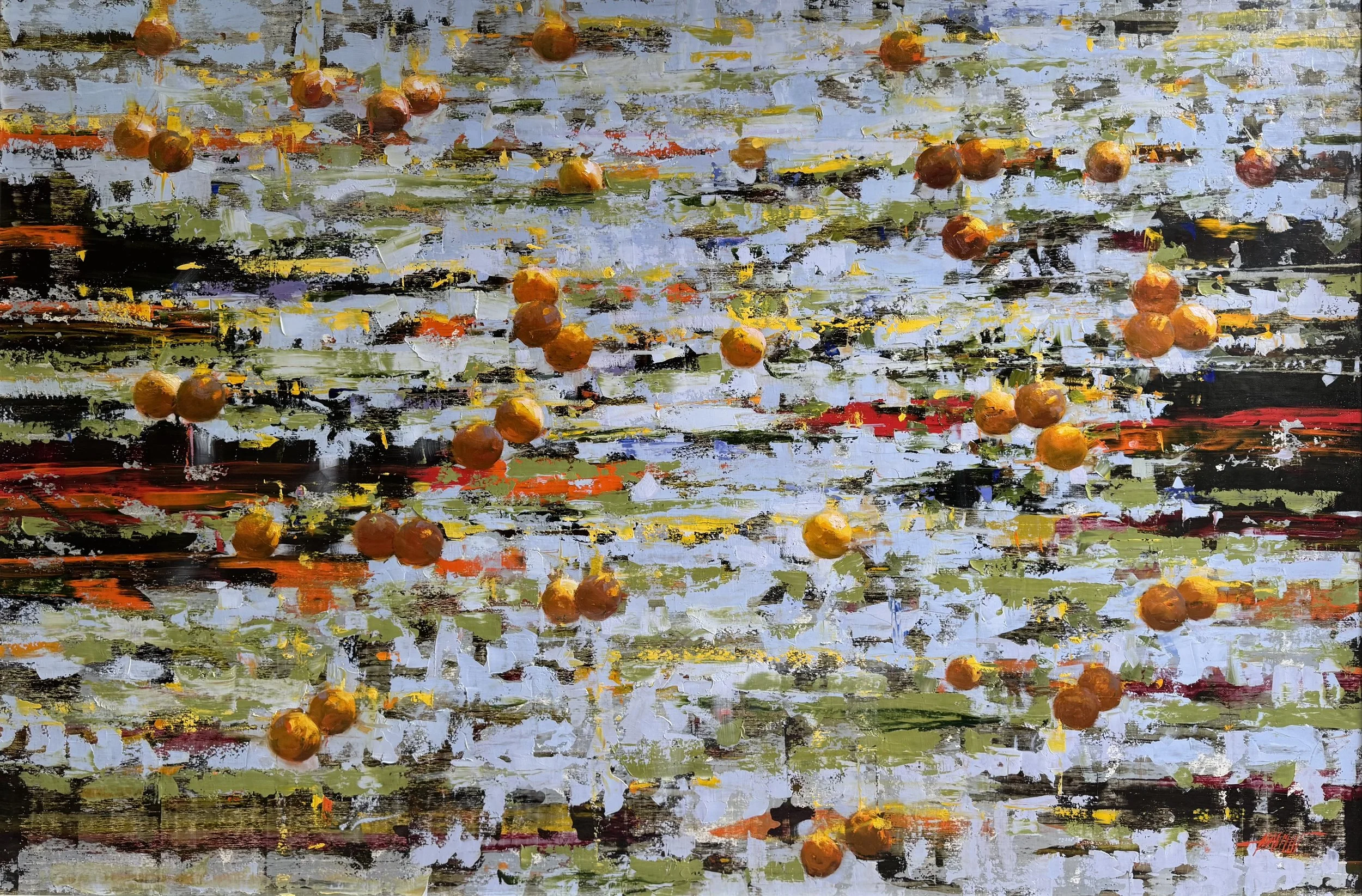  72" x 48" oil on Linen 
