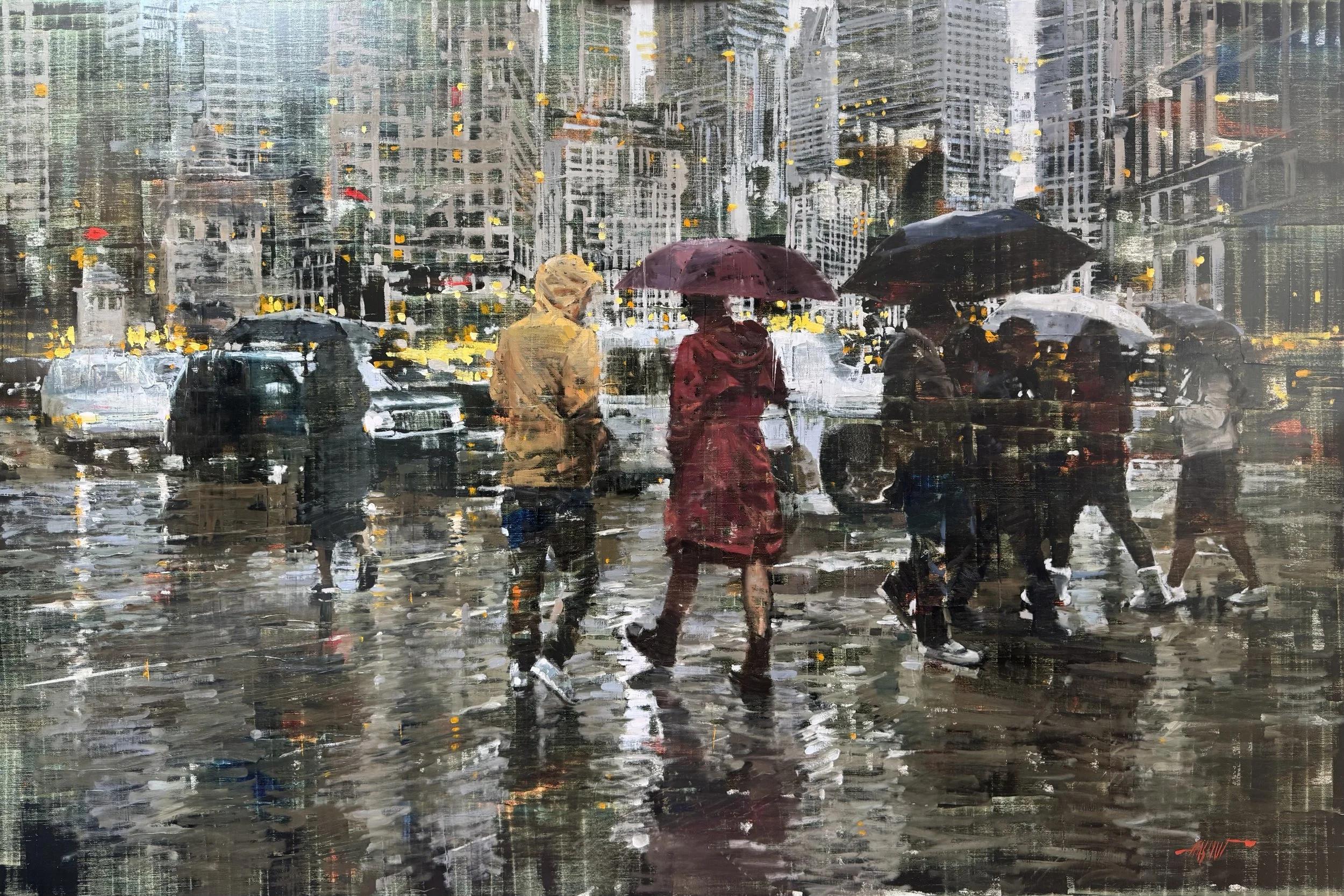  72" x 48" oil on Linen 
