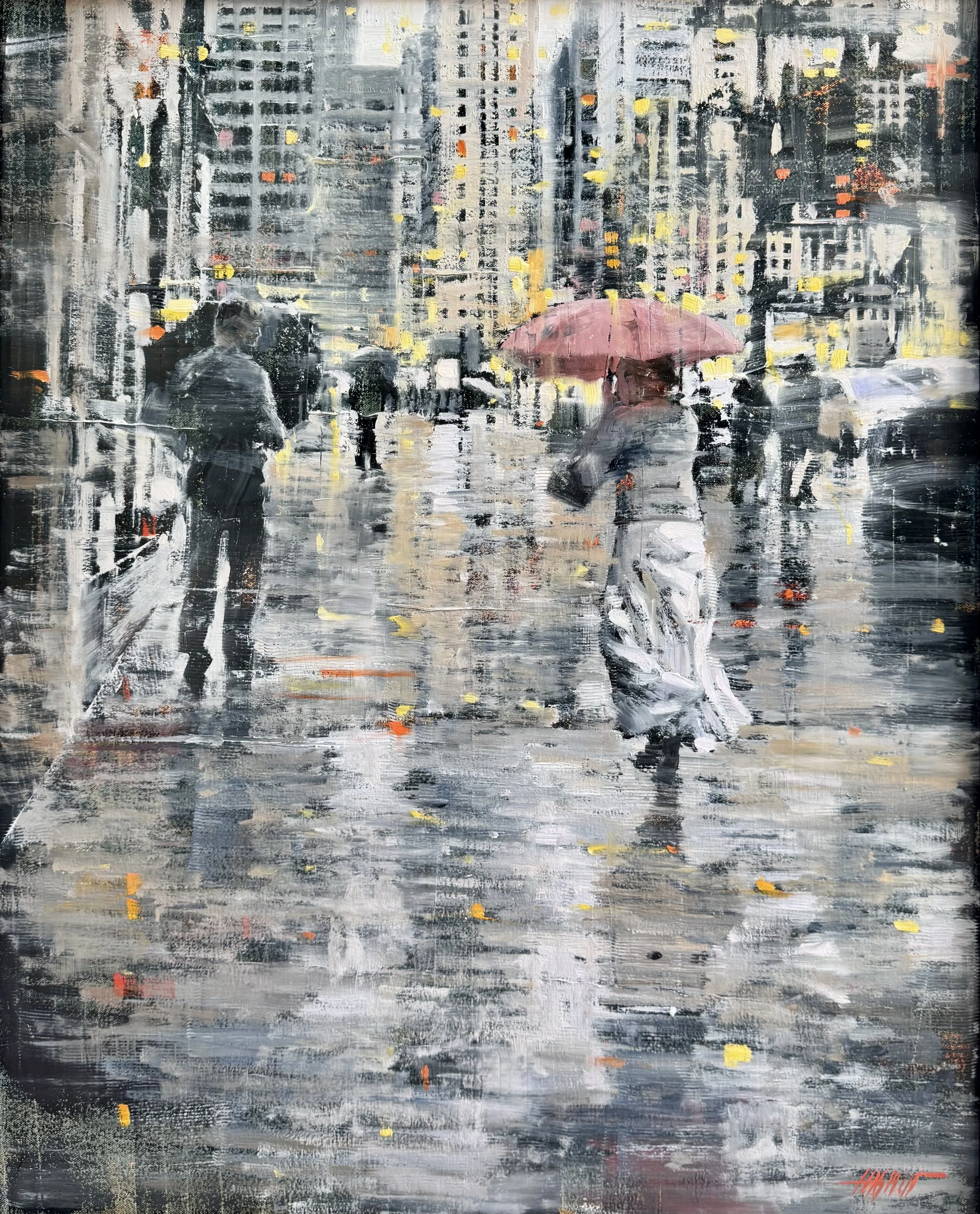  24" x 30" oil on canvas 