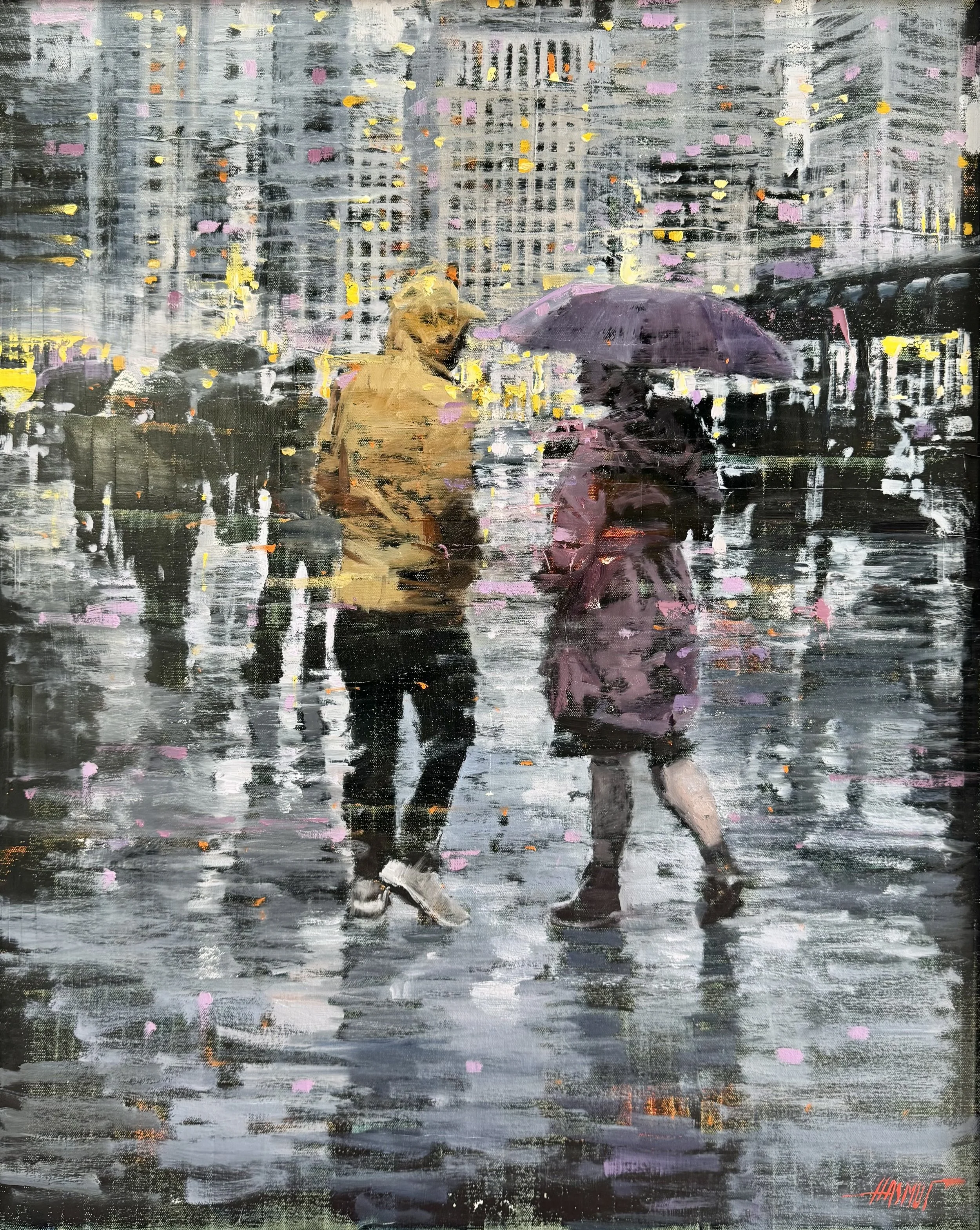  24" x 30" oil on canvas 