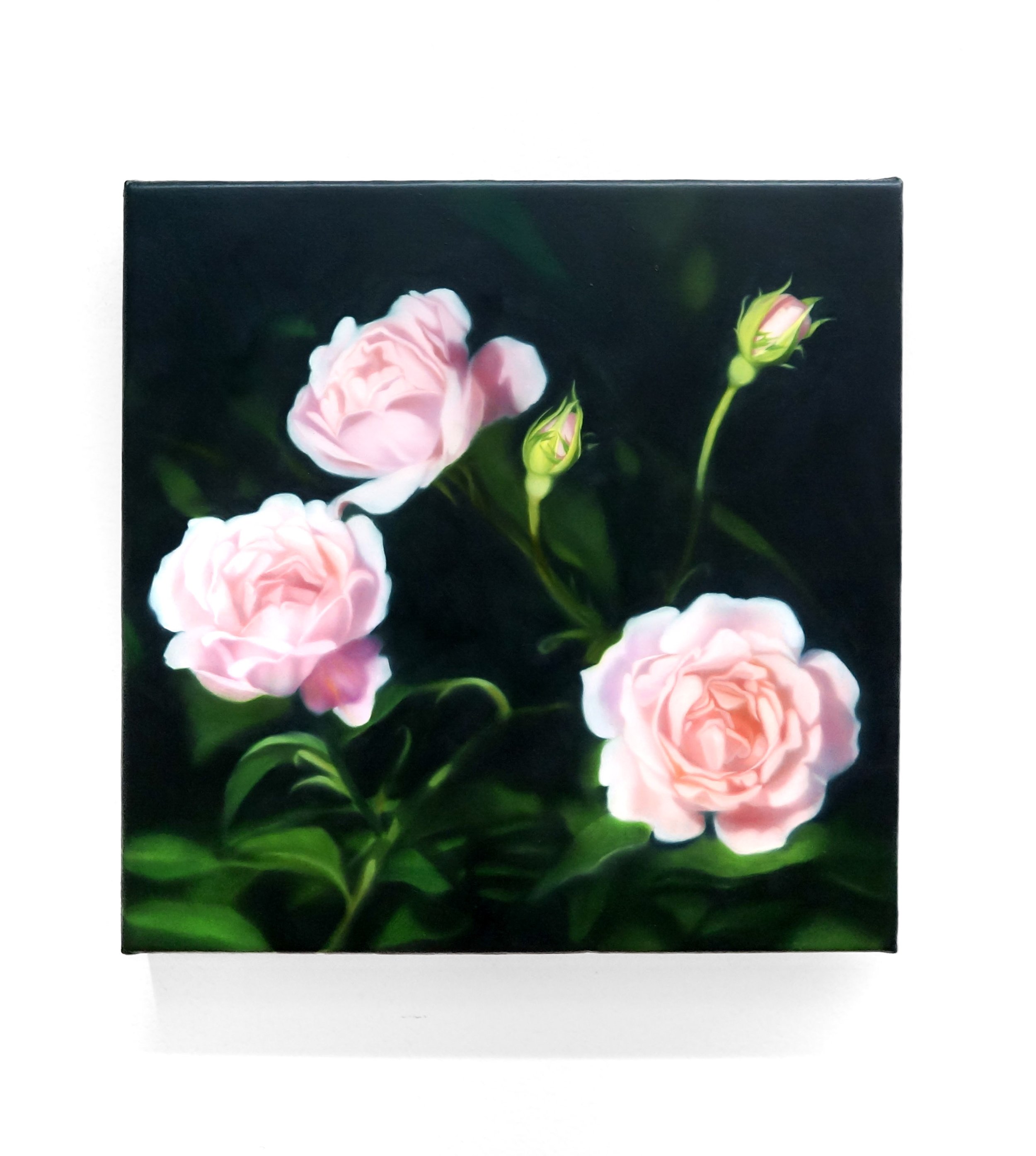   Pubescent Sweetheart , 2025, oil on canvas, 10 x 10 in  