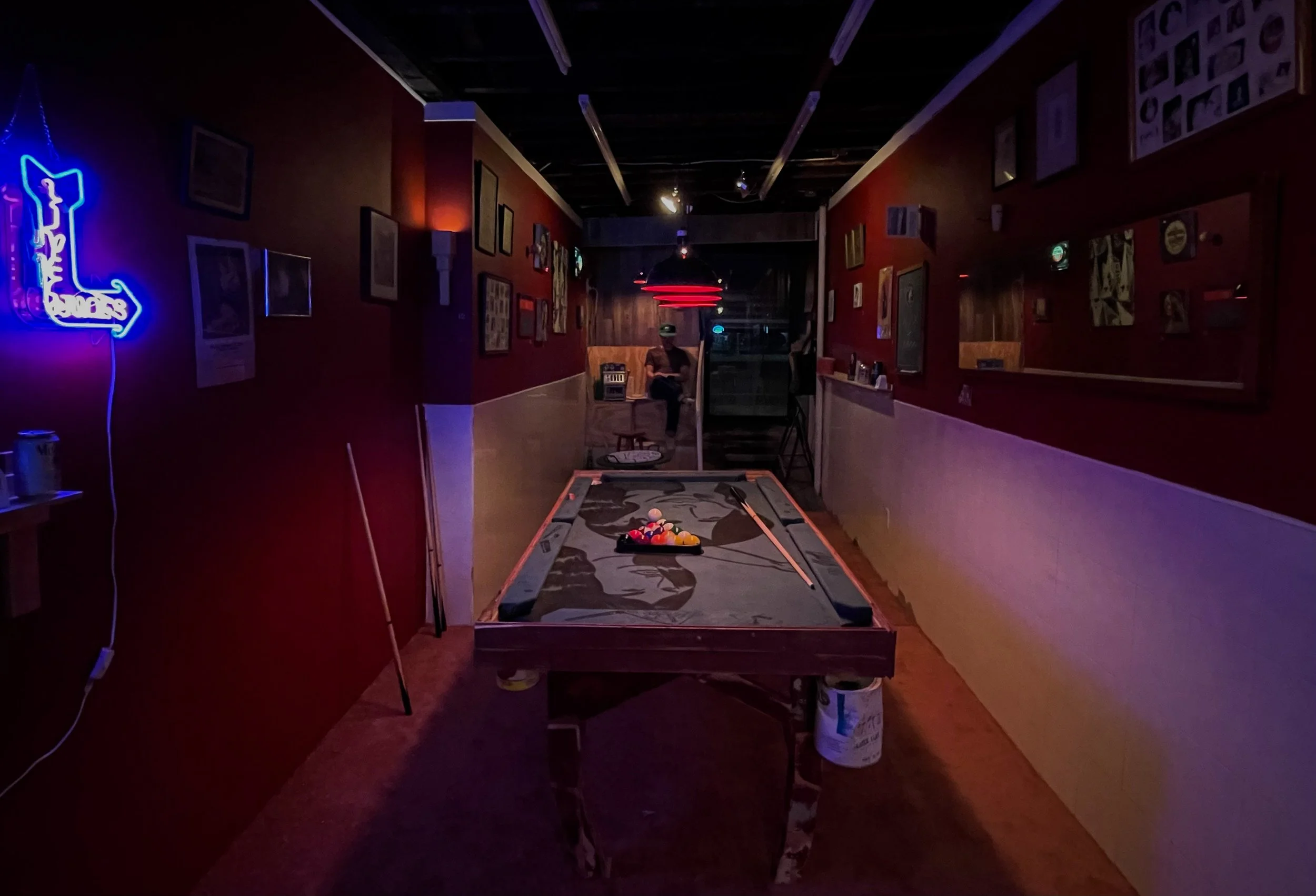  Installation View: Club Bar, Below Grand, New York, NY, May 16 — June 20, 2026 