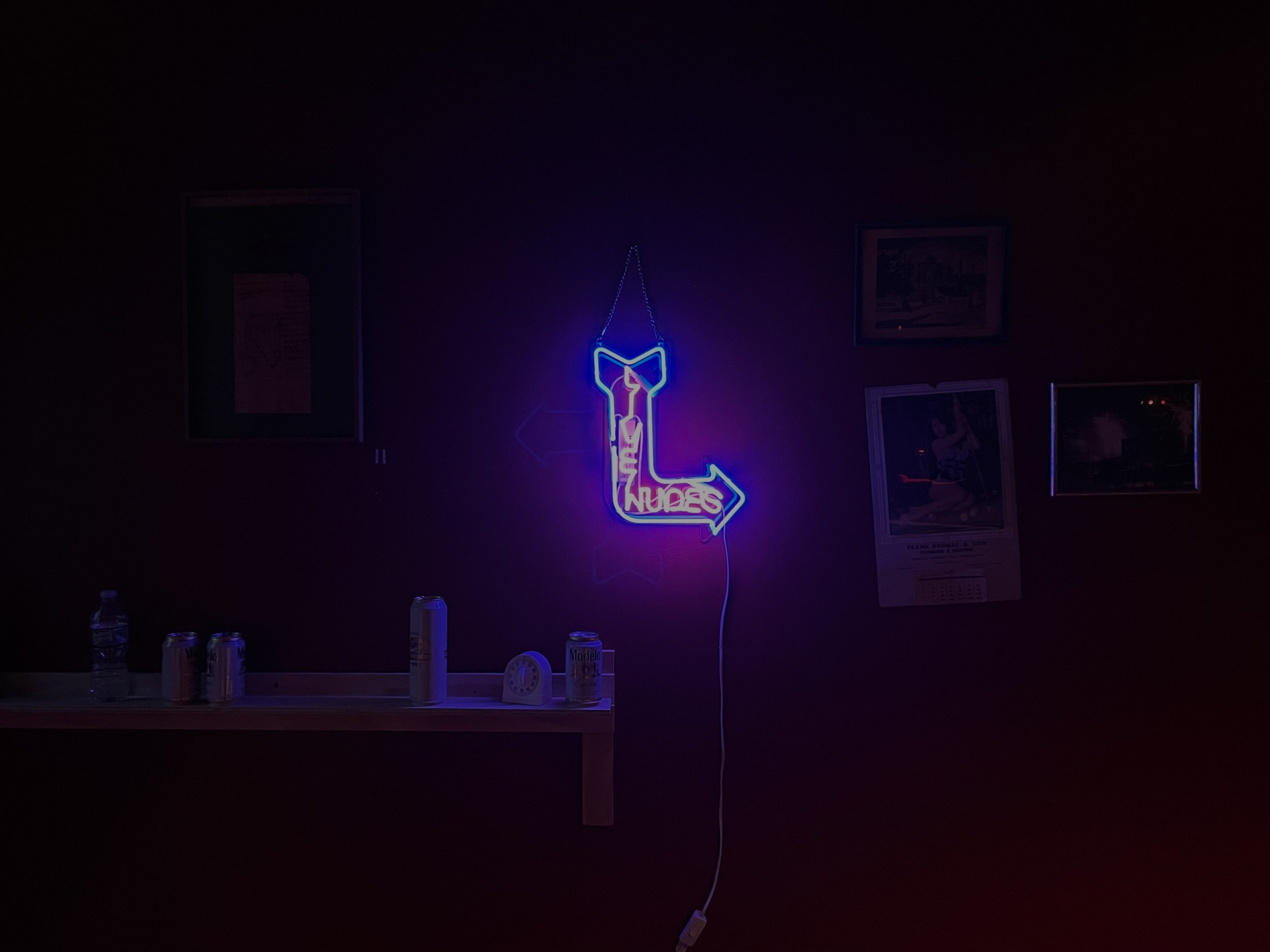  Installation View: Club Bar, Below Grand, New York, NY, May 16 — June 20, 2026 