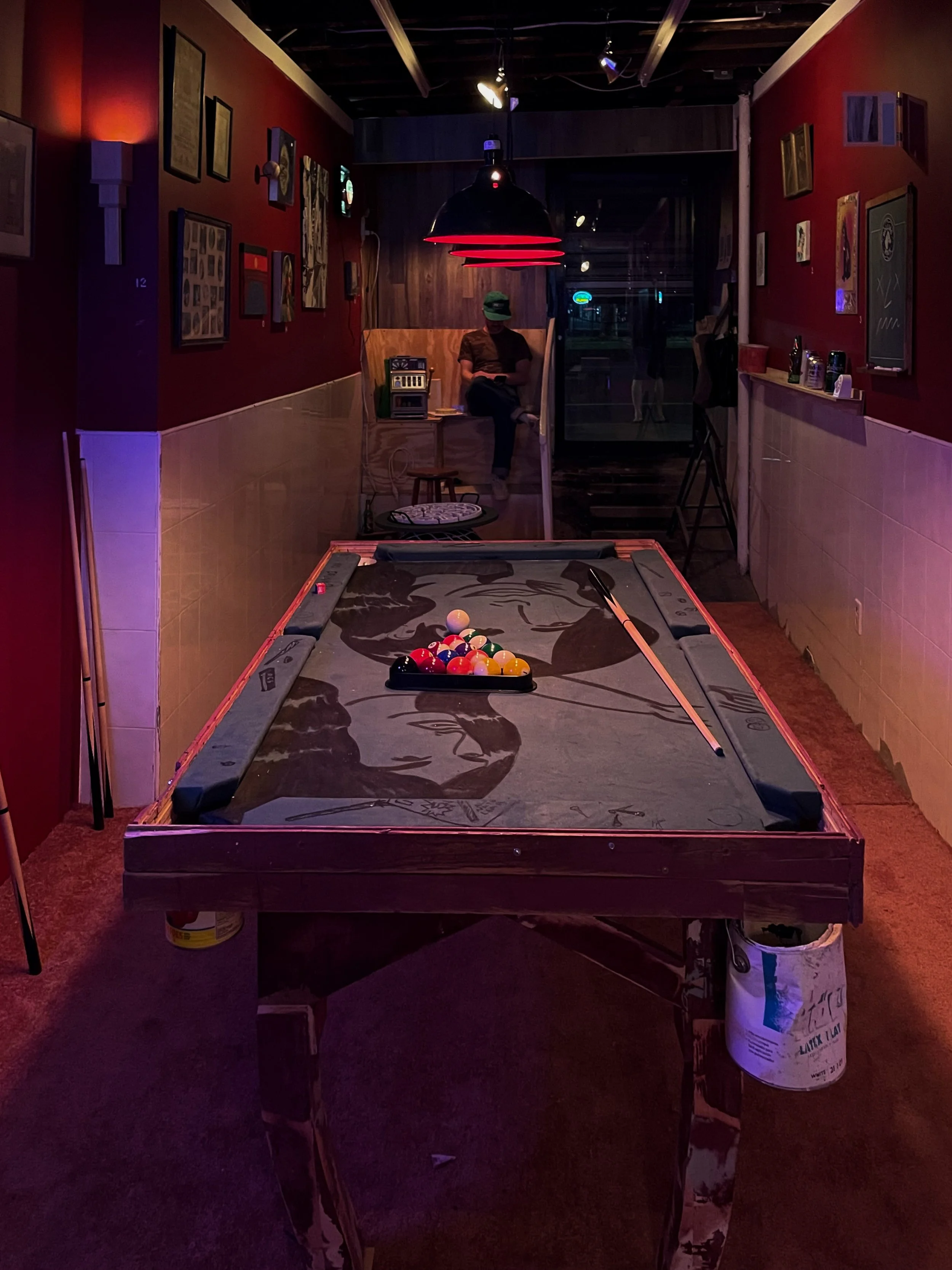  Installation View: Club Bar, Below Grand, New York, NY, May 16 — June 20, 2026 