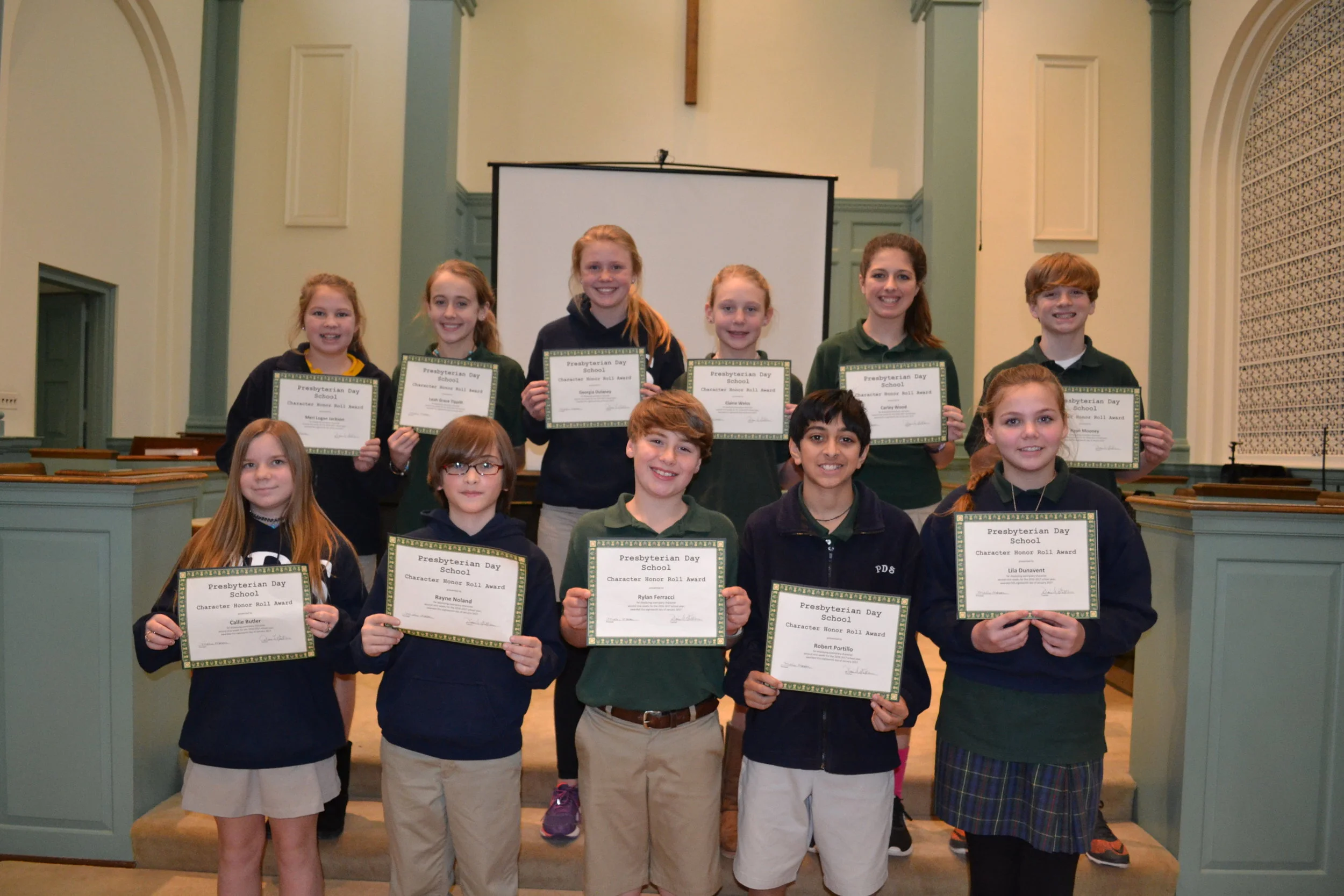 2nd nine weeks honors