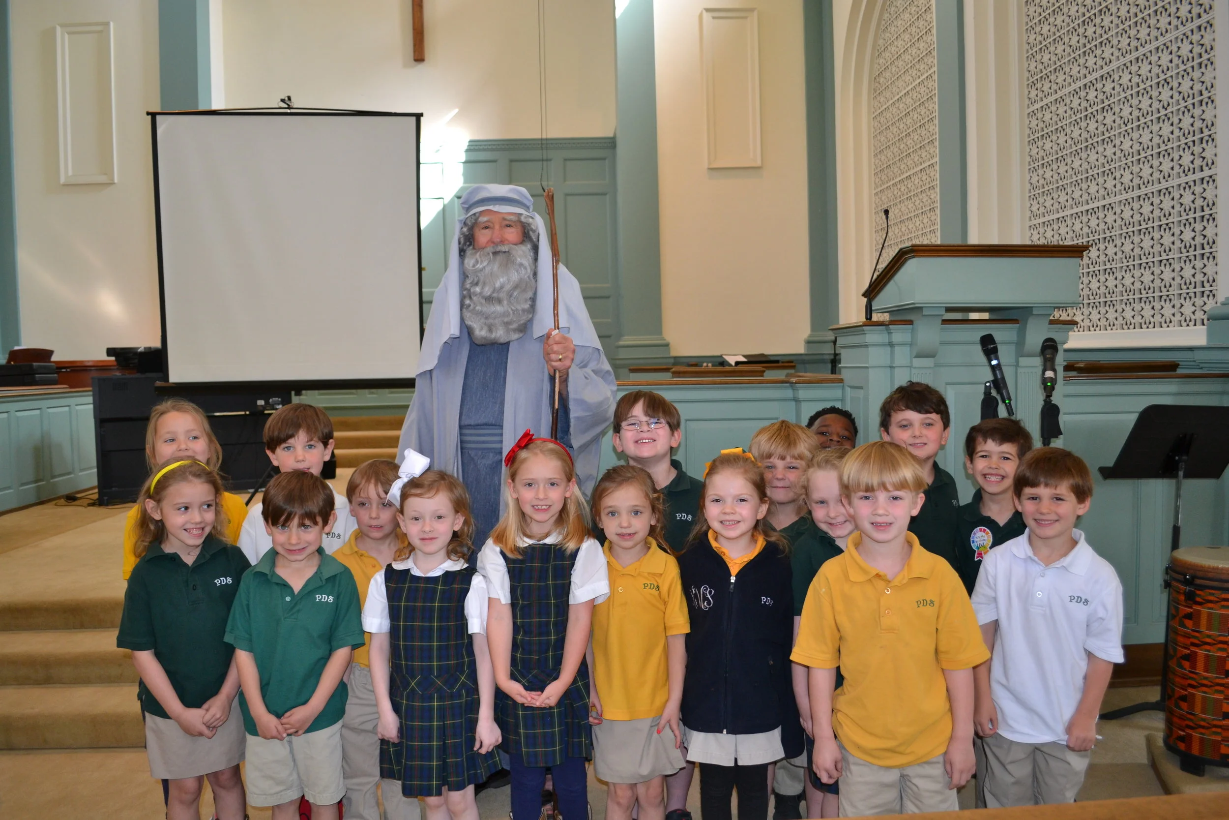 Moses visits PDS chapel