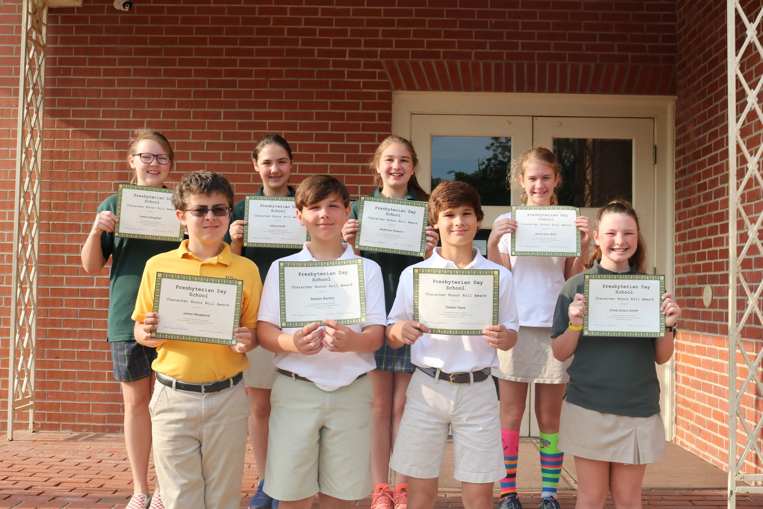 4th nine weeks honors