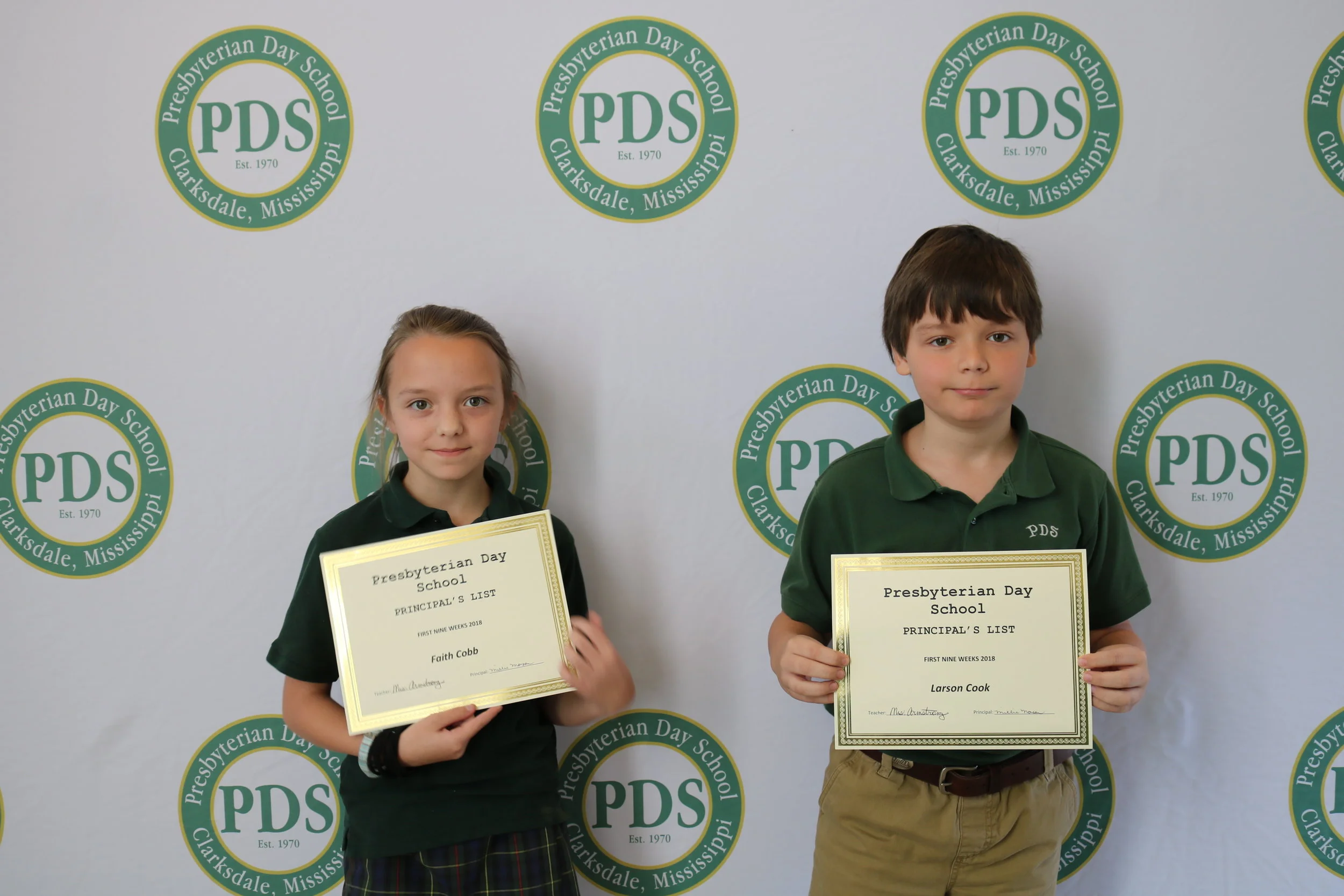 5th grade principal's list