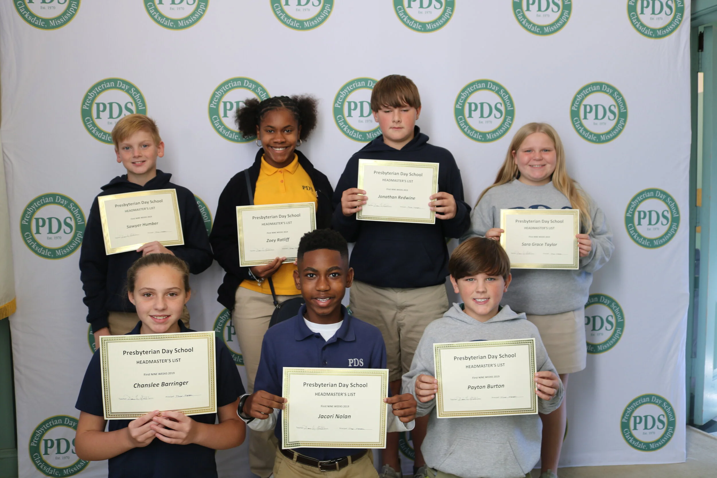 6th grade headmasters list