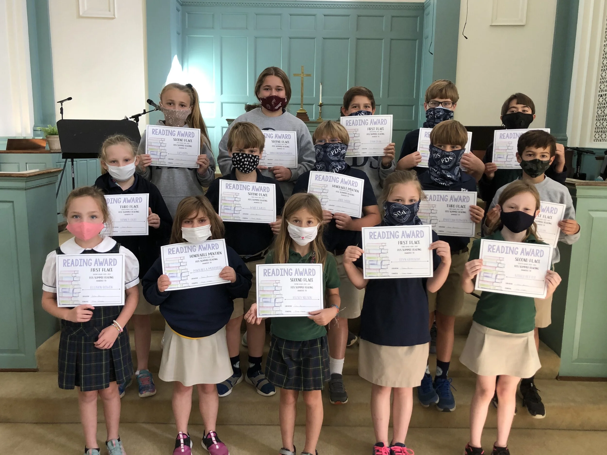 Summer reading award winners