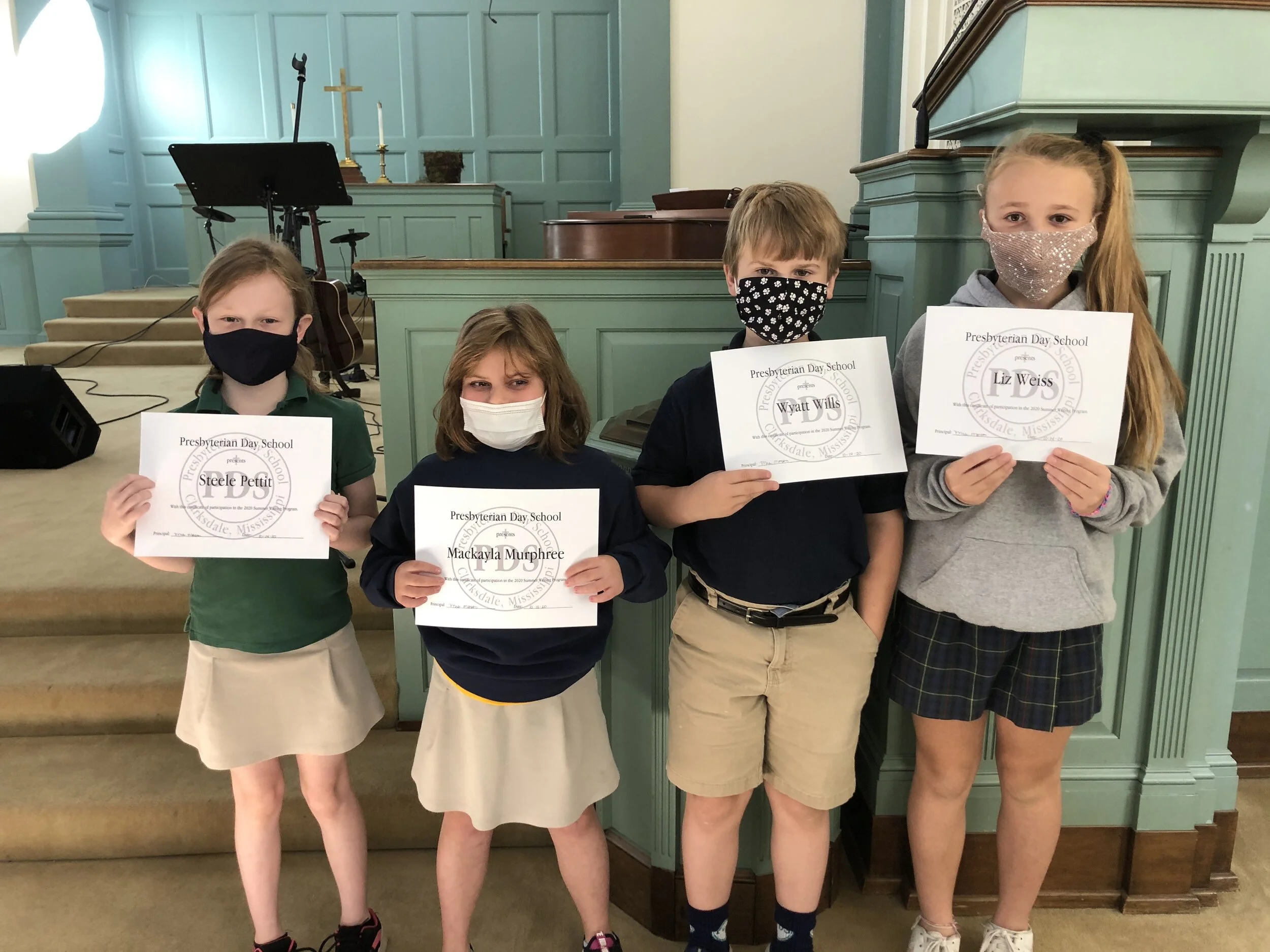 Summer writing award winners