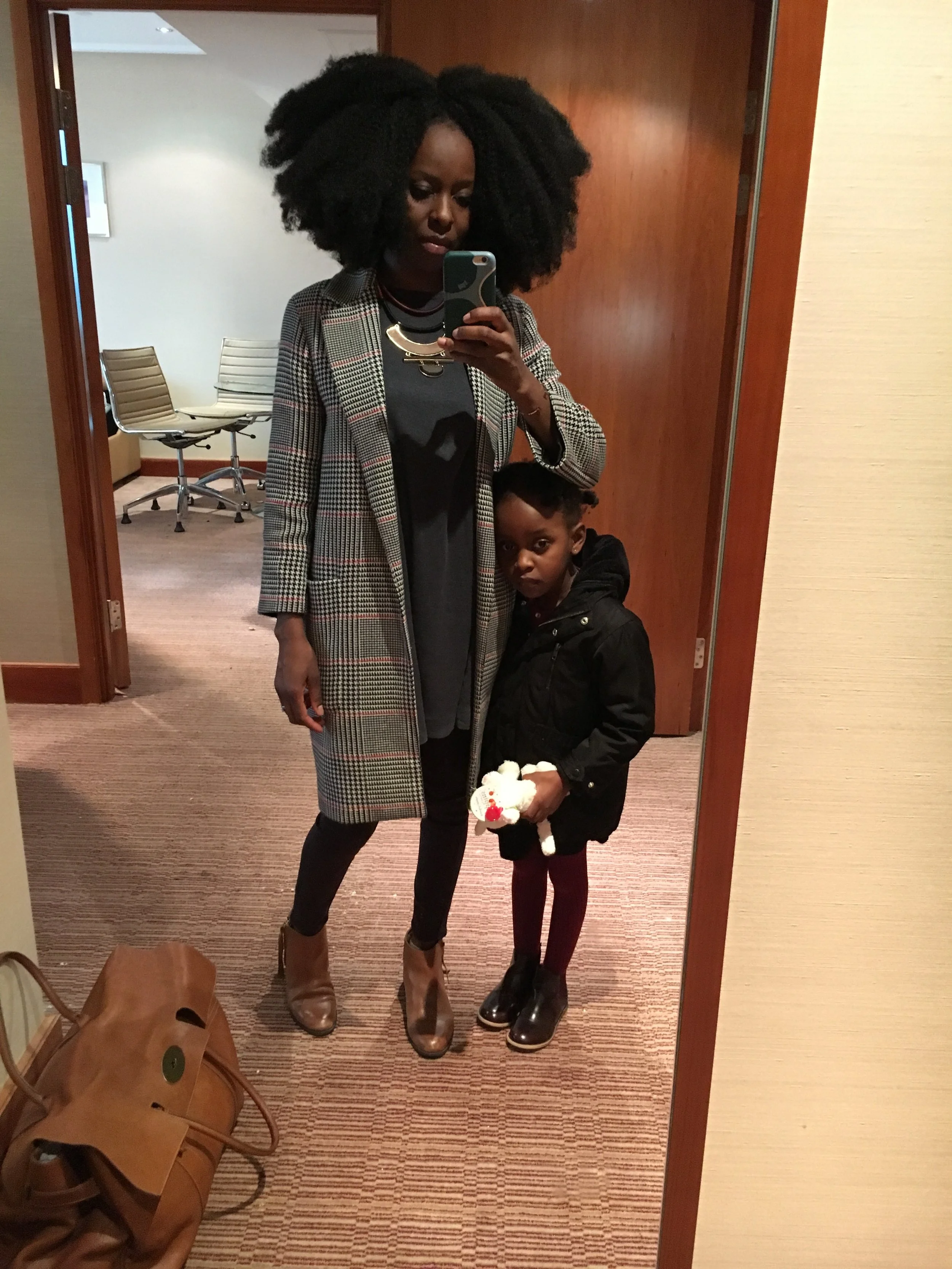 Time for one last selfie before leaving the Sofitel!