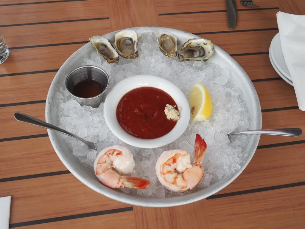 oysters from matunuck oyster bar - visit us and i'll take you there! yum!