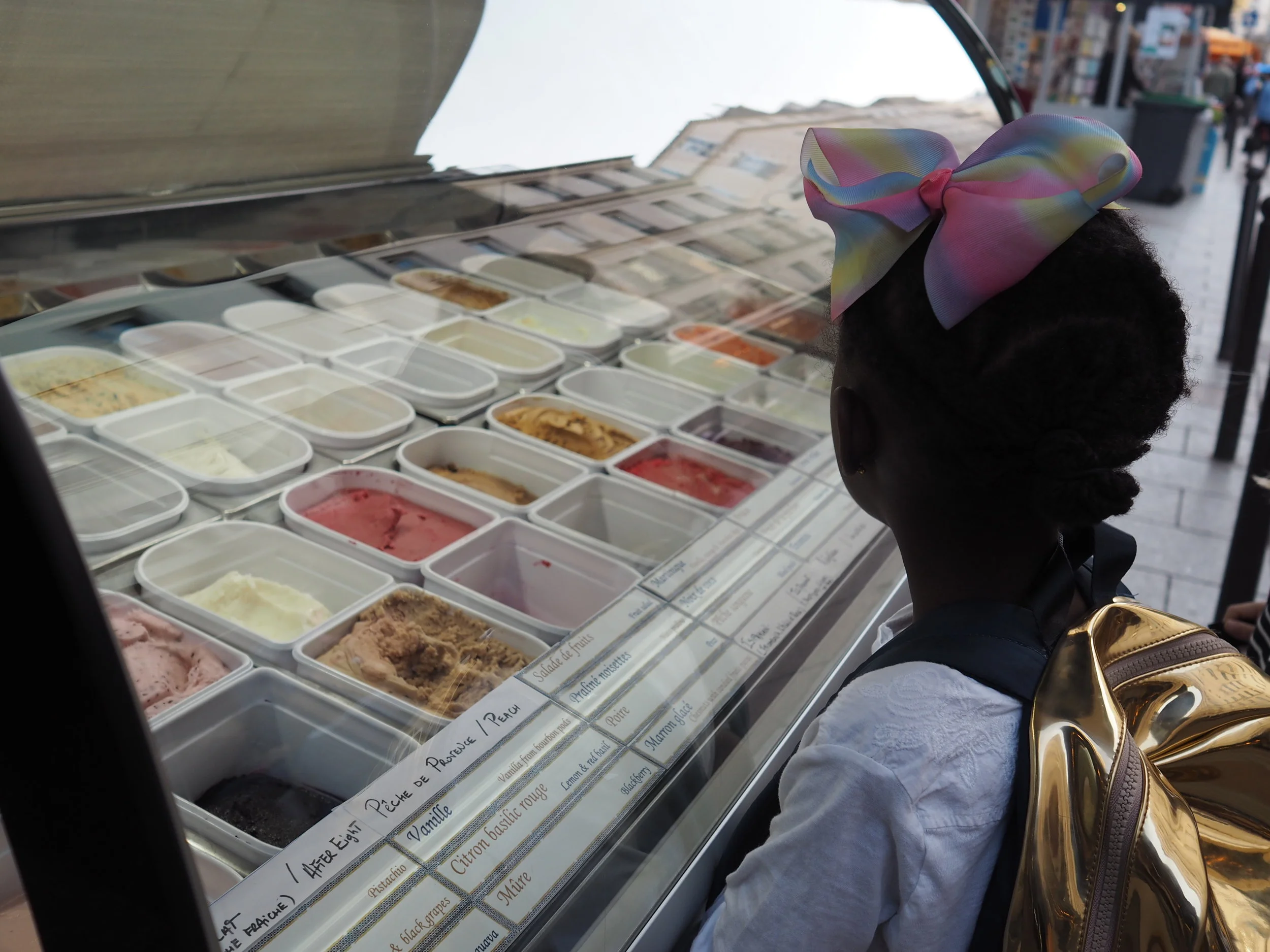 un glace s’il vous plait!