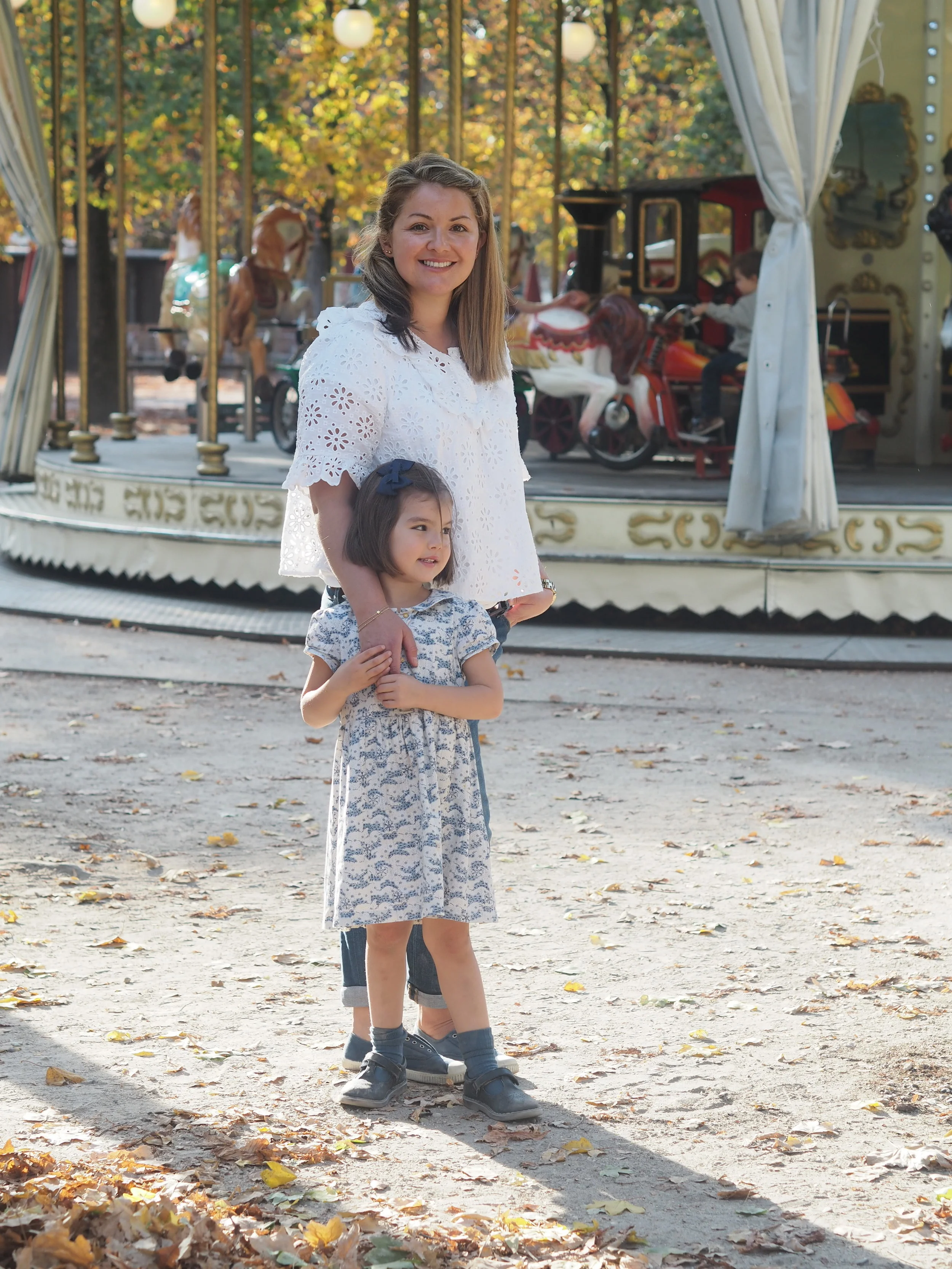 with mummy!