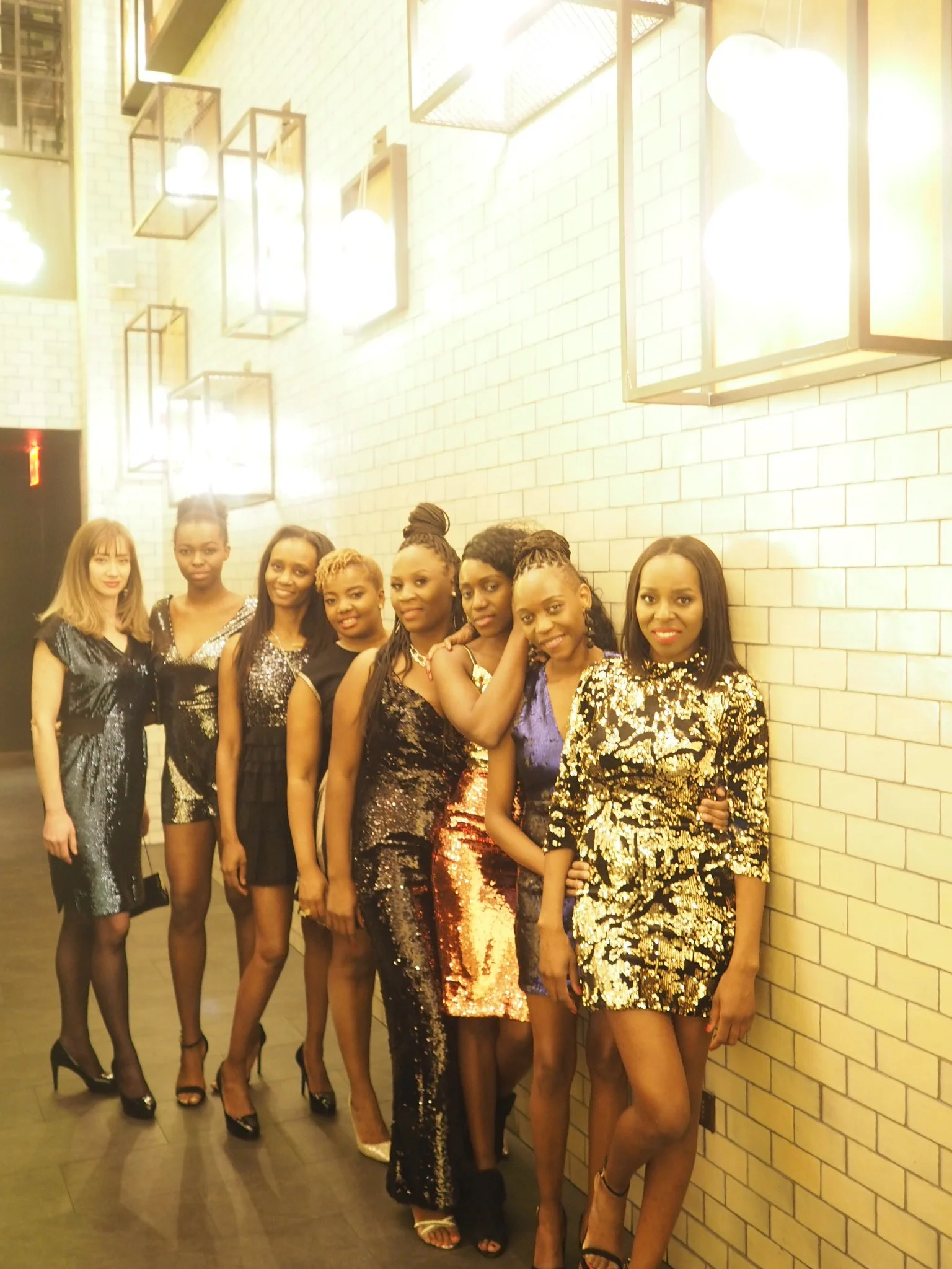 the girls sparkling brighter than a sky of fireworks!