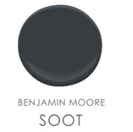 Image via: Studio McGee Benjamin Moore: Soot