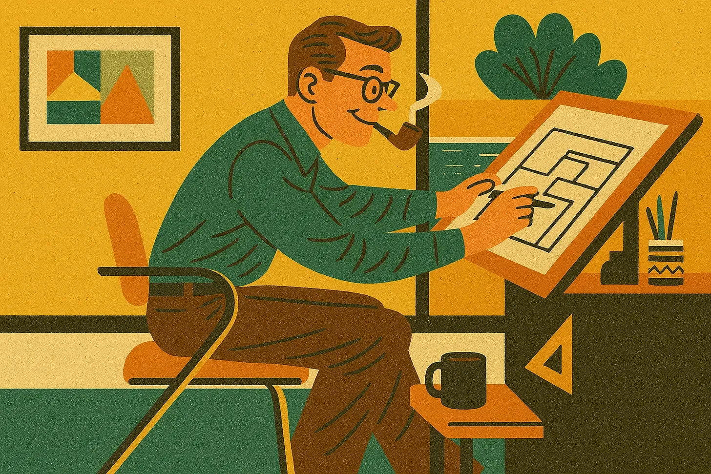 My go-to presentation framework for design projects