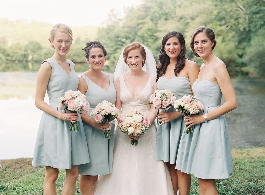 Stained dress on the far right! Can't tell, can you?! | Photography by Rylee Hitchner