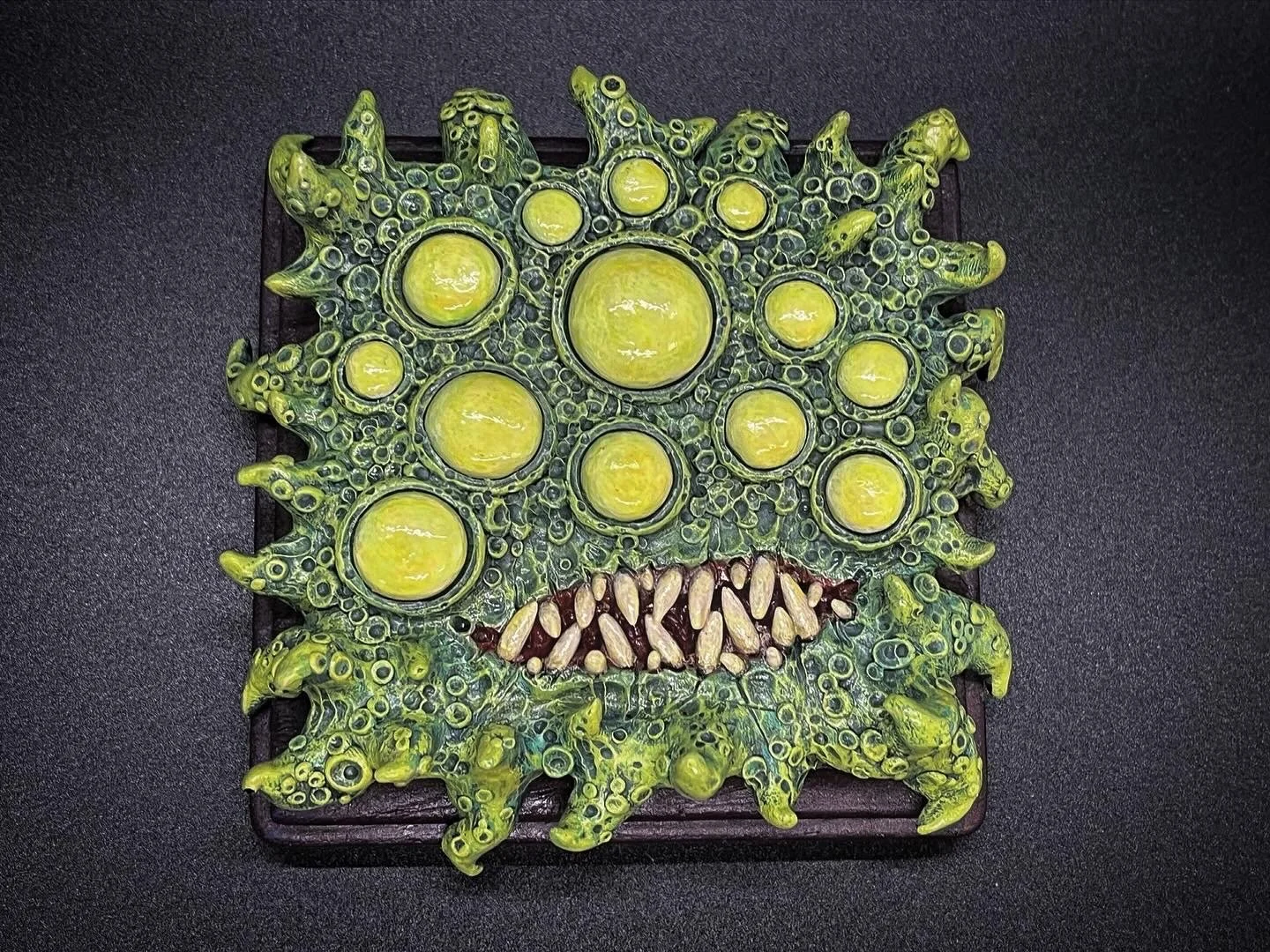 Glowing Alien Wall Art