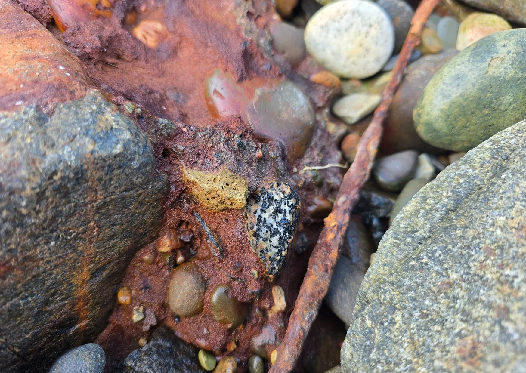 'The Beach' detail, Bluff