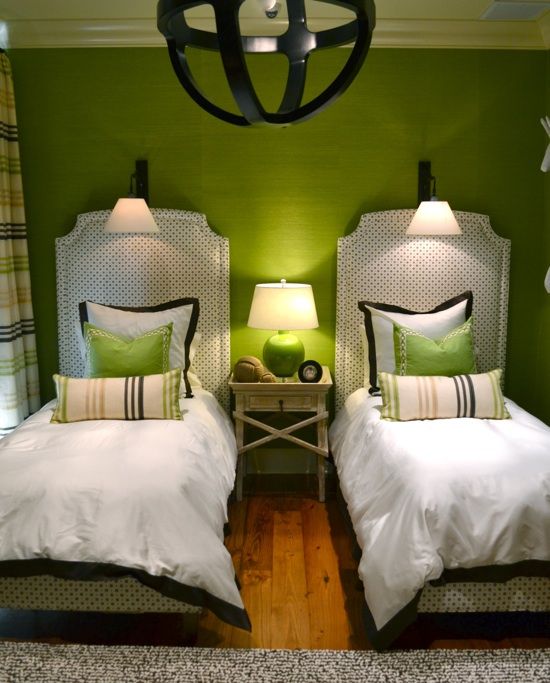 Apple Green Guest Room