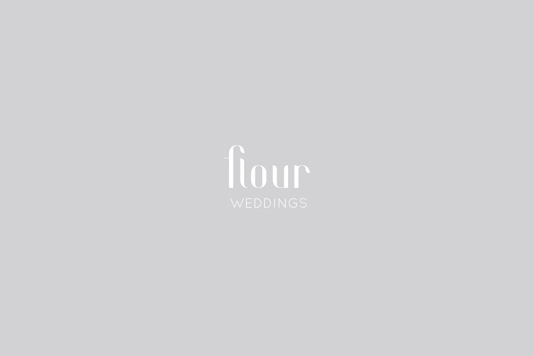 Flour weddings