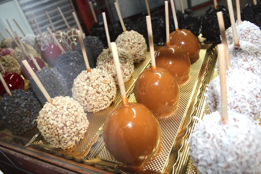 Head to the Mrs. Clause Bakery for all your sweet fixes.