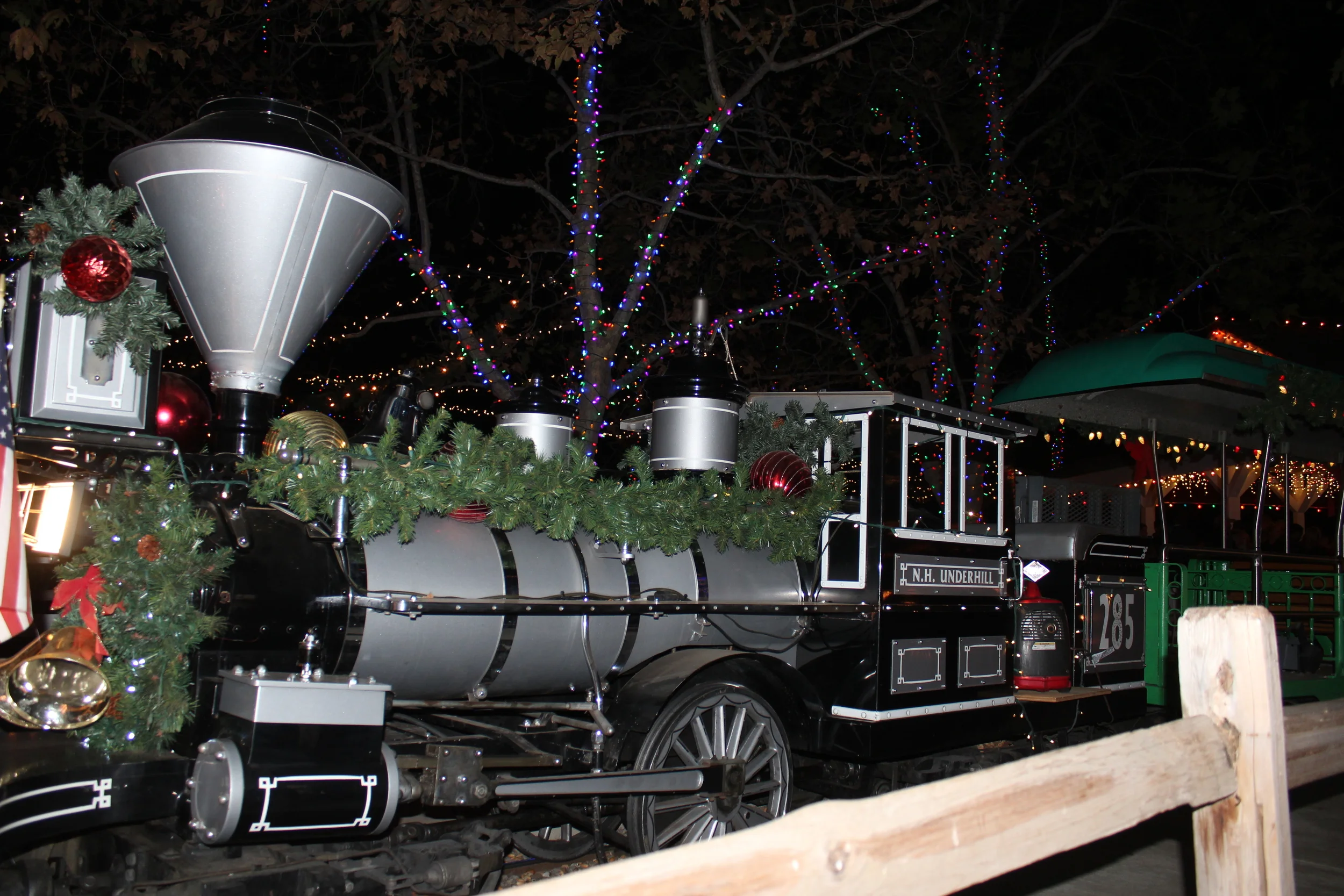 Irvine Park Railroad Park has been transformed into Santa's Village