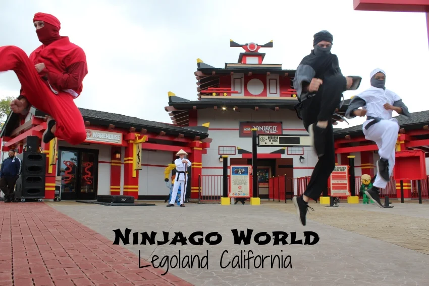 Test Your Ninja Abilities in Ninjago World at Legoland