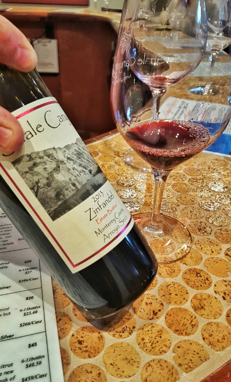 On our Wine Walk tasting, learning about the different wines and their processes from their makers.
