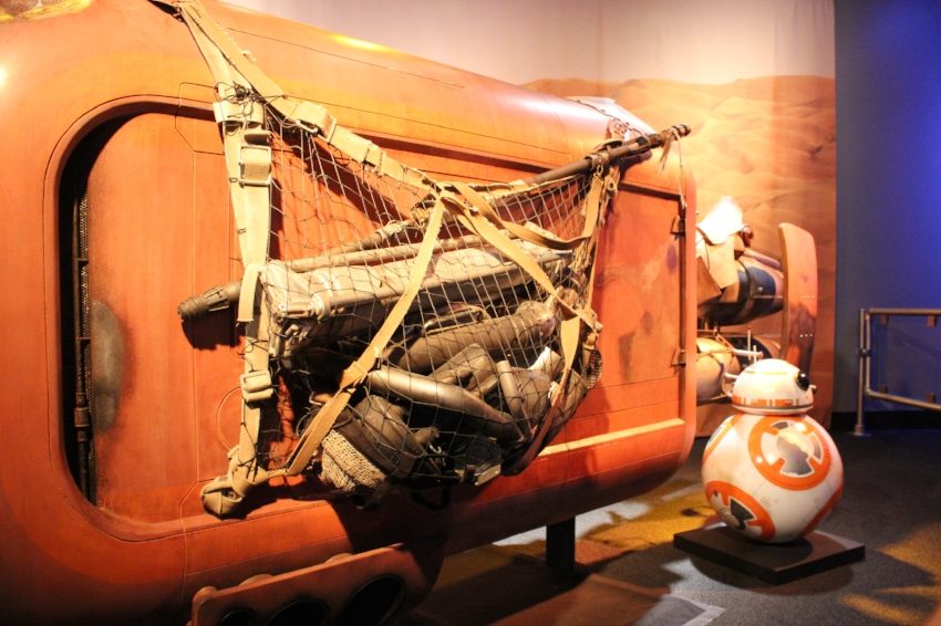 BB-8 inside the Launch Pad