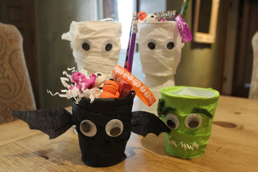DIY Halloween Monster Party Favors