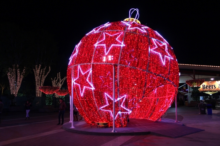 The world’s largest walk-through ornament