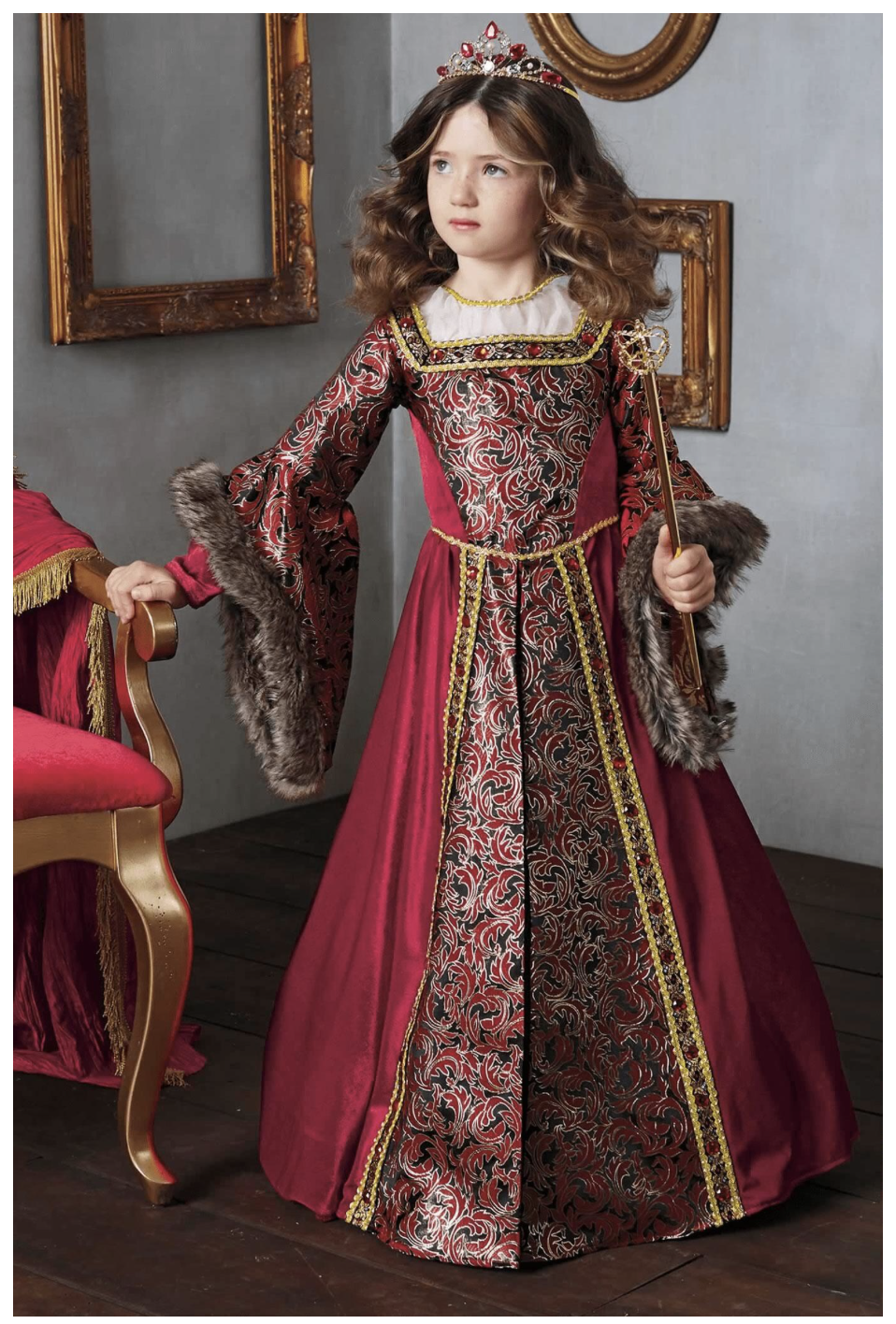 Queen Isabella Costume For Girls Item 850648 Available in sizes 6-16