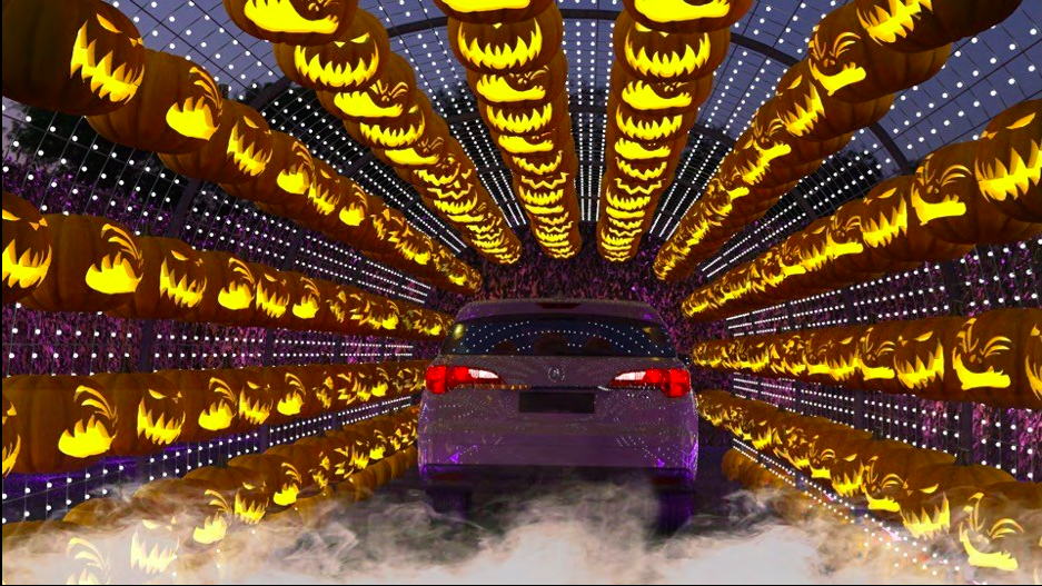Hauntoweenla Halloween Drive Thru Adventure In Woodland Hills Cleverly Catheryn