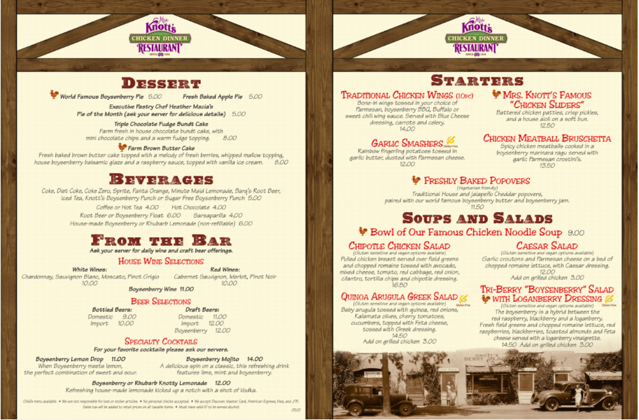 Cordelia's Tea Party at Knott's Chicken Dinner Restaurant — Cleverly