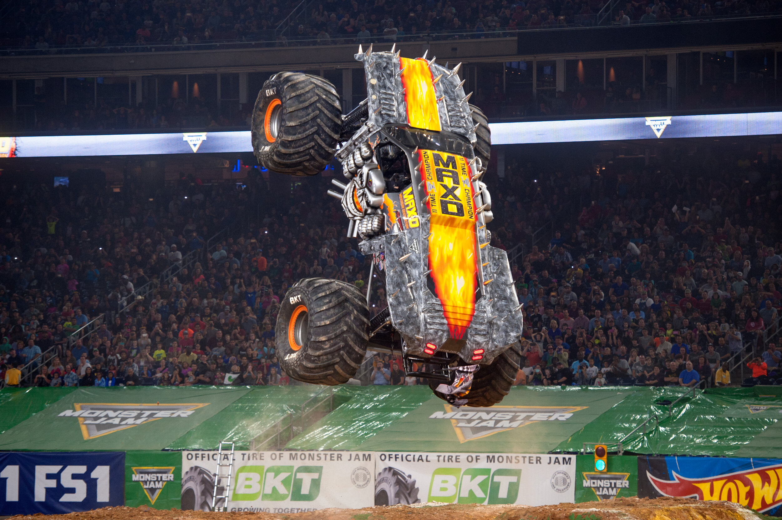 Monster Jam live event returns to Anaheim in Angels Stadium after