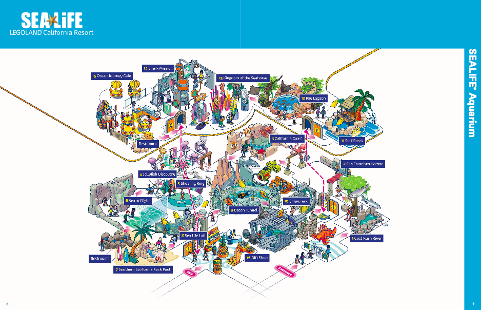 Legoland Autism Friendly Map.png