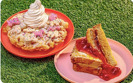 Knott's Peanuts Celebration Food Guide