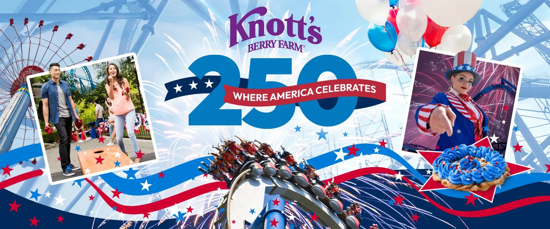 Celebrate America's 250th Anniversary at Knott's Berry Farm This Summer