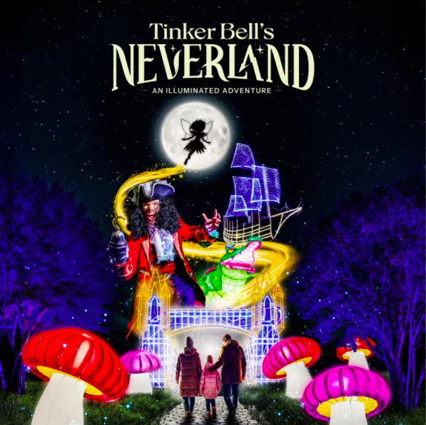 Tinker Bell’s Neverland in Los Angeles at the South Coast Botanic Garden