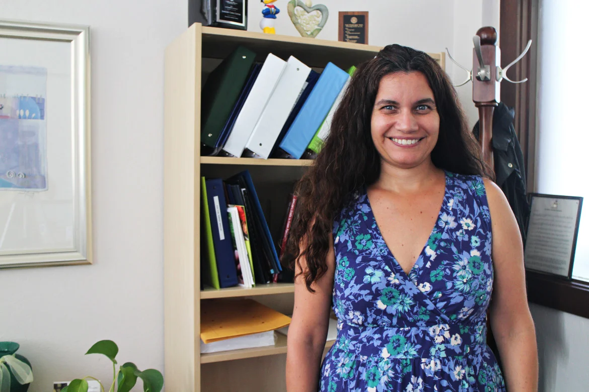 Program director Kim Catanzano of Project Permanence at Lincoln Child Center. Photo by Sarah Zahedi