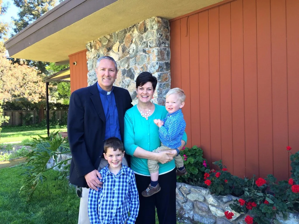 Pr Derek and his family