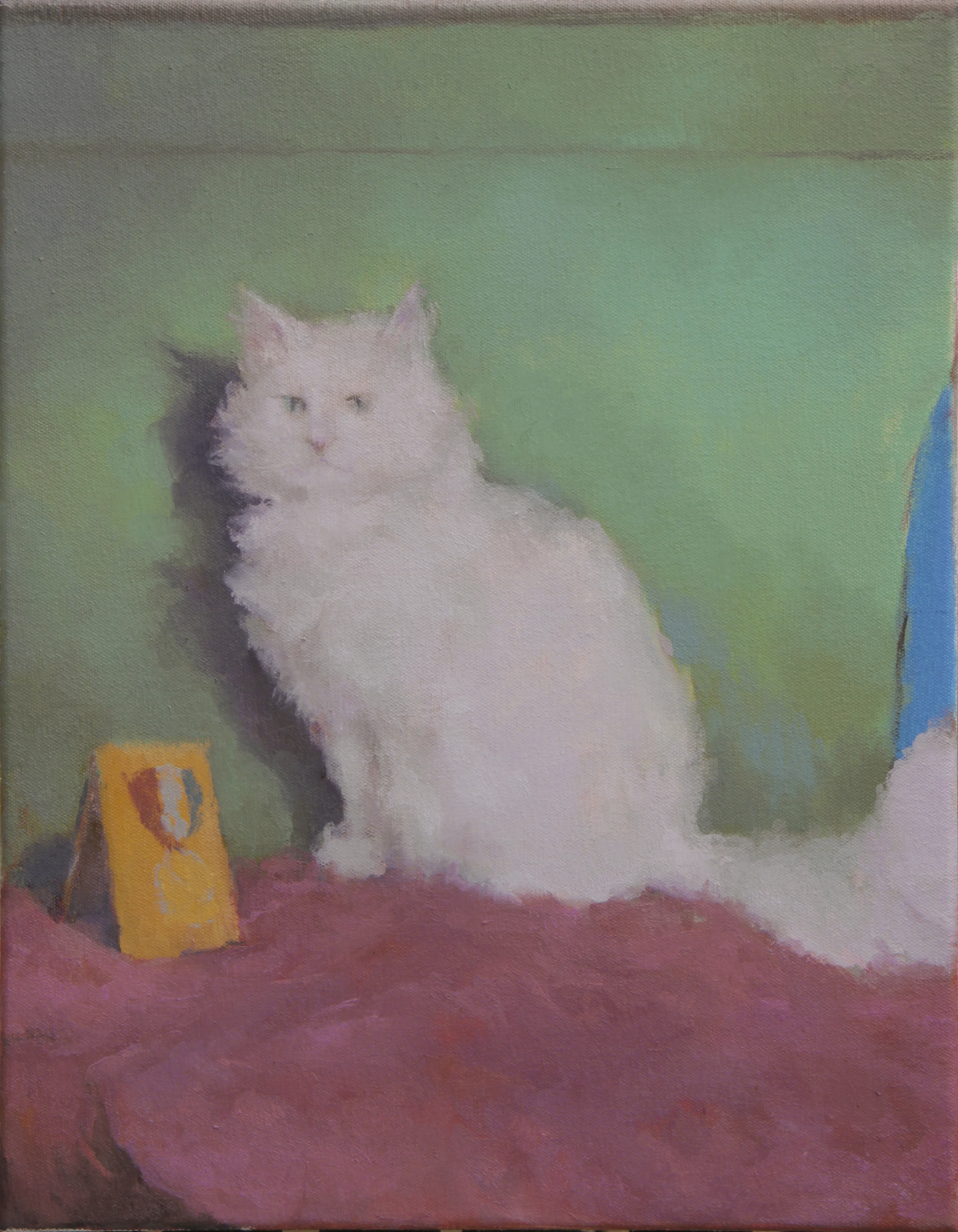 Baby oil on canvas 14x18" 2014 private collection NJ