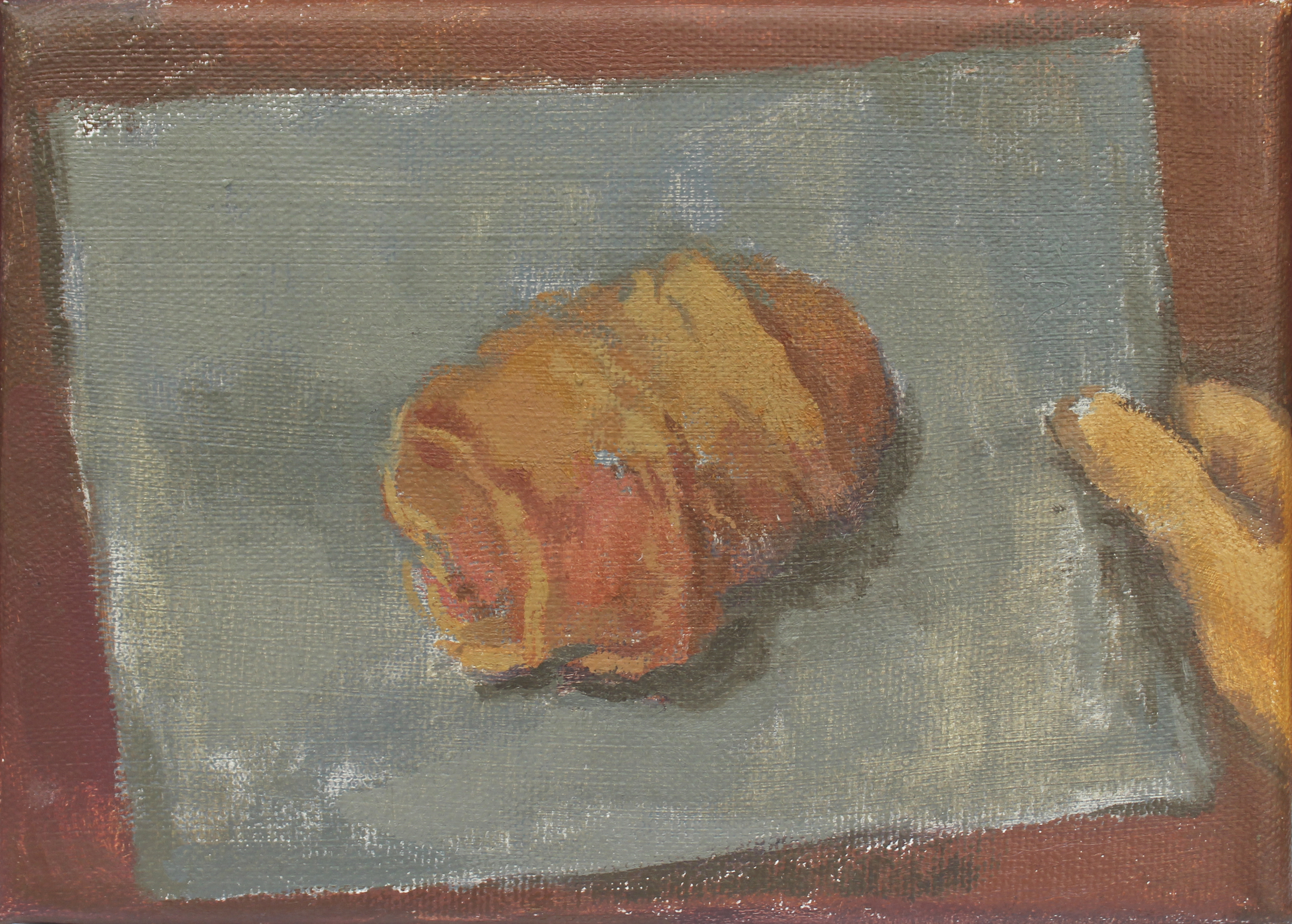 evidence oil on canvas 5x7" 2015