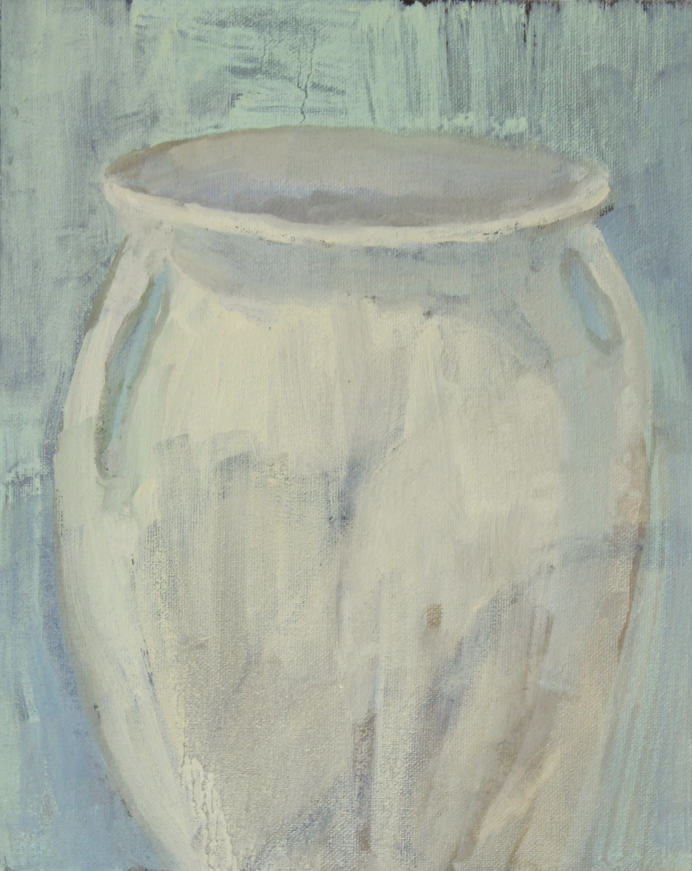 great-grandmother’s vase oil on canvas 11x14” 2018 purchase