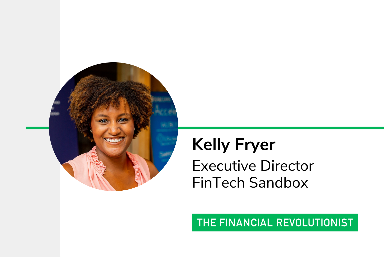 Fintech incubation and data access with Fintech Sandbox