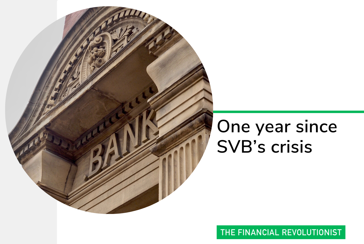 One year since SVB's crisis