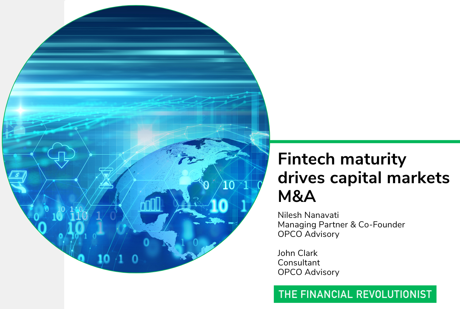 Fintech maturity drives capital markets M&amp;A